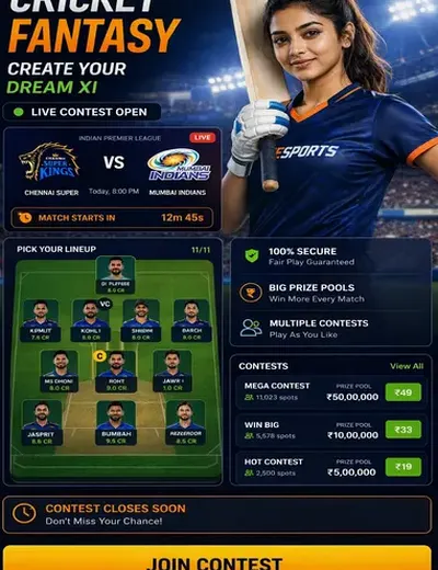 67bet (67 bet) fantasy cricket & matchday visual 3