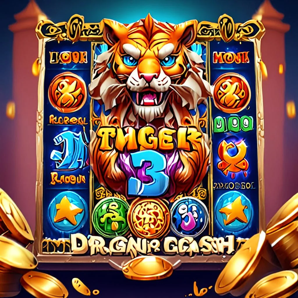 Capa do slot Tiger And Dragon Cash On Reels